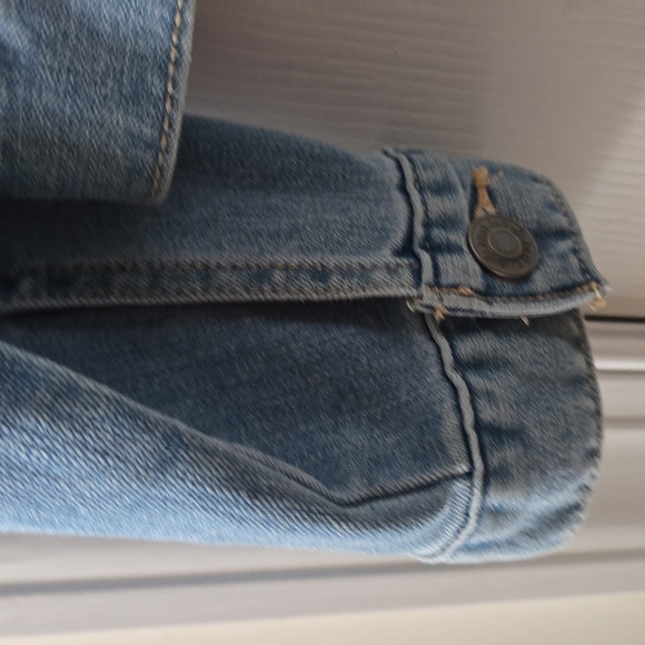 ST. JOHN'S BAY BRAND WOMEN'S LIGHT BLUE STRETCH JEAN JACKET SIZE XL - Picture 5 of 16